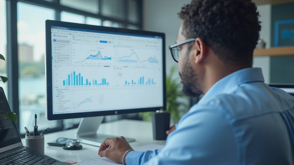 Email marketing dashboard showing campaign performance metrics and analytics